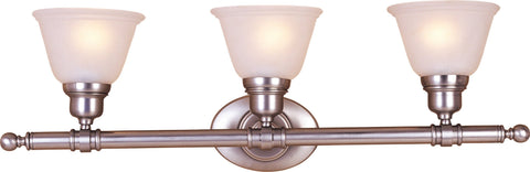 Essentials 3-Light Bath Vanity Satin Nickel - C157-7143FTSN