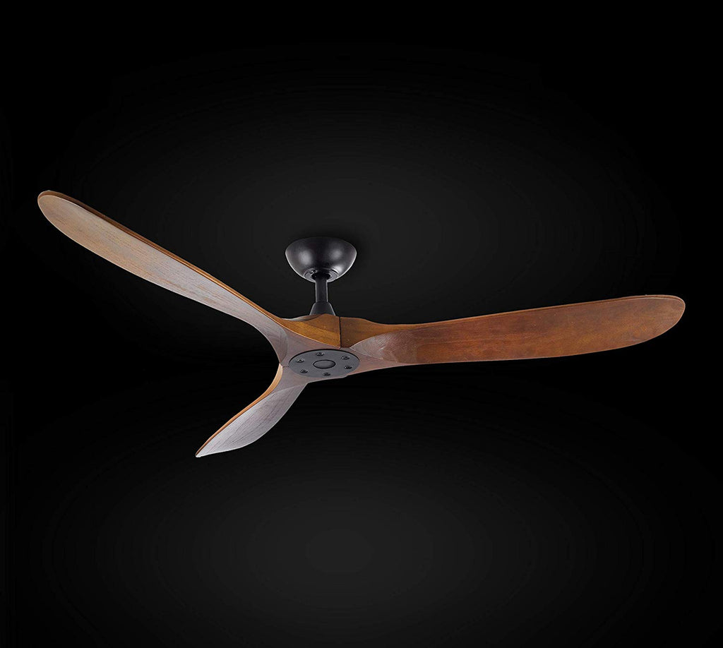 Indoor Outdoor Ceiling Fan Vintage Rustic Propeller Wood 60 Diameter G7 18 15 4561