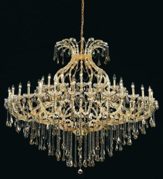 C121-2801G72G-GT By Regency Lighting-Maria Theresa Collection Gold Finish 49 Lights Chandelier