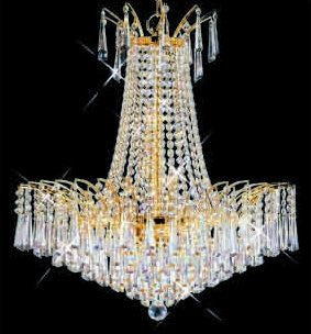 C121-GOLD/8032/1616 Victora CollectionEmpire Style CHANDELIER Chandeliers, Crystal Chandelier, Crystal Chandeliers, Lighting