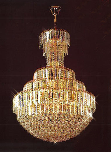 H905-LYS-8804 By The Gallery-LYS Collection Crystal Pendent Lamps