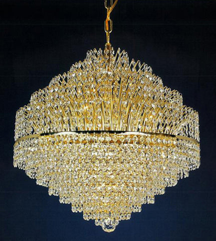 H906-WL61514-560KG By Empire Crystal-Chandelier